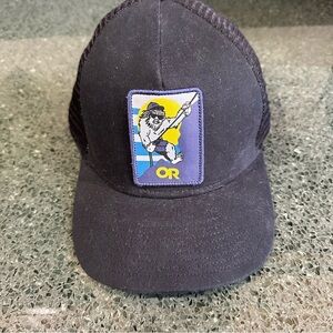 Outdoor Research Kids Squatchin’ Hat Trucker Snap Back Ball Cap Black One Size